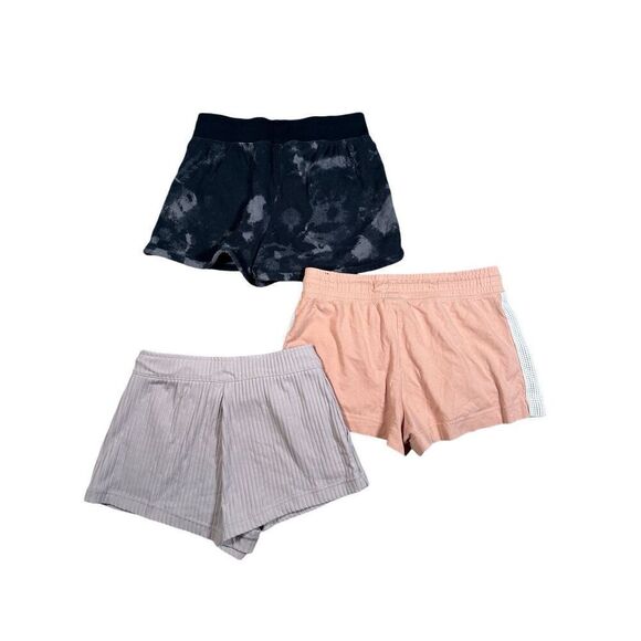 nike women’s S clothes bundle two short sleeve tops three pull on shorts black - Picture 3 of 11